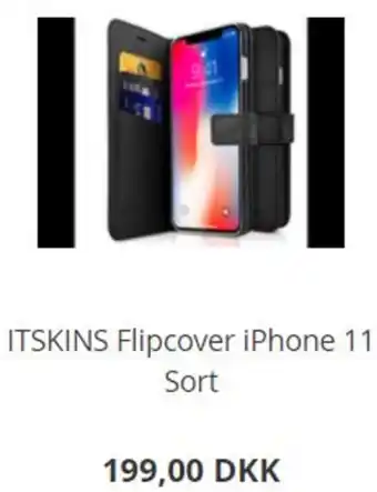 Itskins Flipcover iPhone 11 Sort