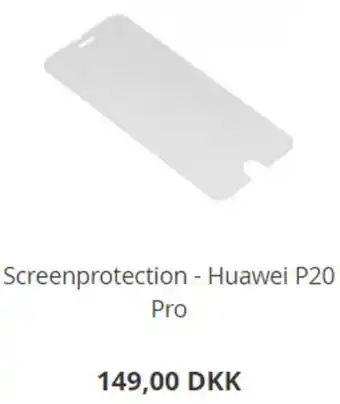 Screenprotection-Huawei P20 Pro