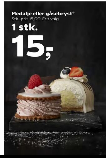 Medalje eller gåsebryst