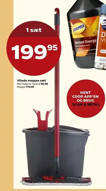 Vileda moppe sæt