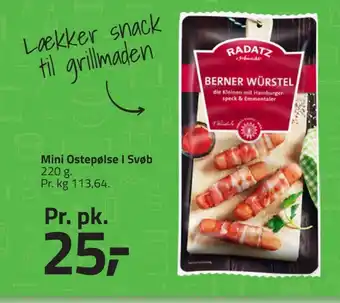 Ostepølser i Svøb