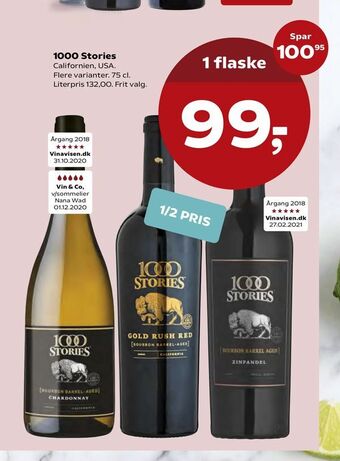 Kvickly 1000 Stories tilbud