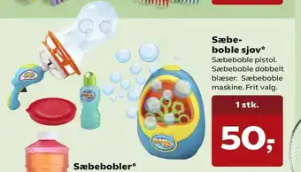 Sæbe boble sjov