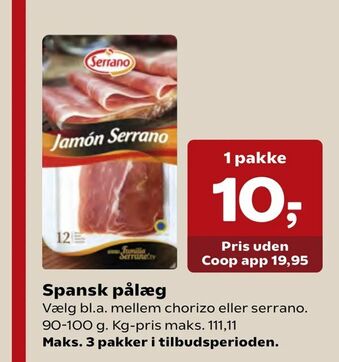 Kvickly Spansk pålæg tilbud