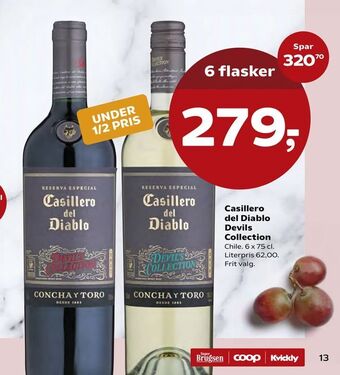 Kvickly Casillero del Diablo Devils Collection tilbud