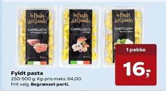 Kvickly Fyldt pasta tilbud