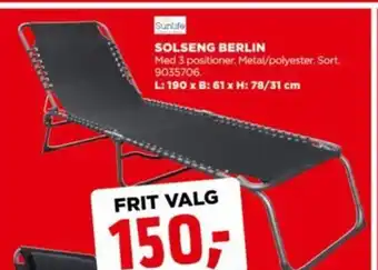 jem & fix SOLSENG BERLIN tilbud