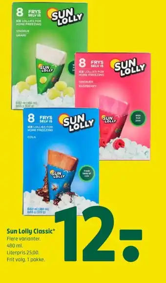 Coop 365 Sun Lolly Classic tilbud