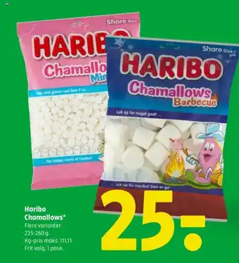Coop 365 Haribo Chamallows tilbud