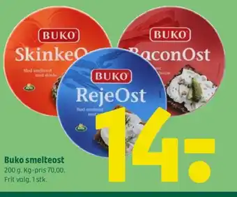 Coop 365 Buko smelteost tilbud