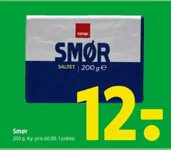 Coop 365 Smør tilbud