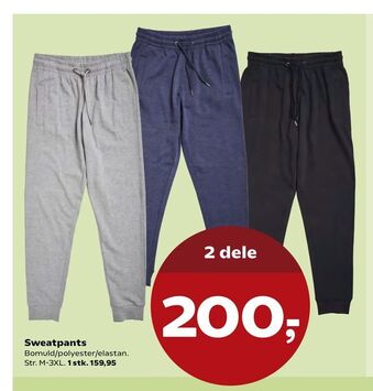 Kvickly Sweatpants tilbud