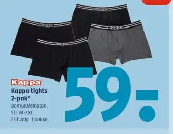 Kappa Kappa tights 2-pak