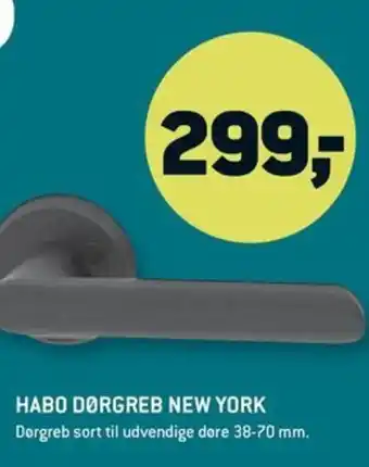 XL-BYG HABO DØRGREB NEW YORK tilbud