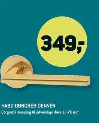 XL-BYG HABO DØRGREB DENVER tilbud