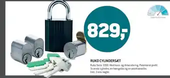 XL-BYG RUKO CYLINDERSÆT tilbud