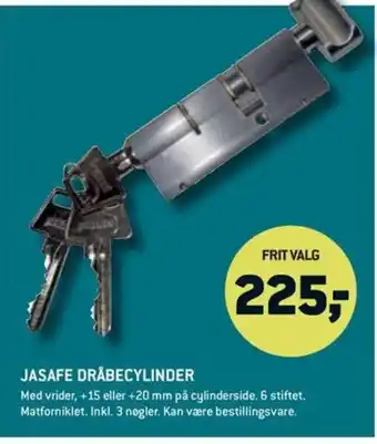 XL-BYG JASAFE DRÅBECYLINDER tilbud