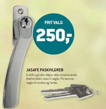 XL-BYG JASAFE PASKVILGREB tilbud