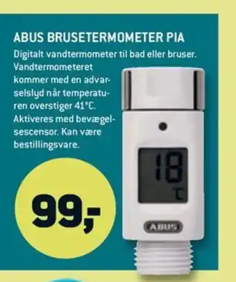 XL-BYG ABUS BRUSETERMOMETER PIA tilbud