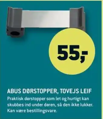 XL-BYG ABUS DØRSTOPPER, TOVEJS LEIF tilbud