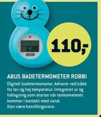 XL-BYG ABUS BADETERMOMETER ROBBI tilbud