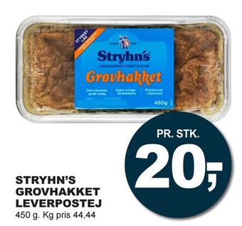 Stryhn's grovhakket leverpostej