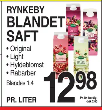 ABC Lavpris BLANDET SAFT tilbud