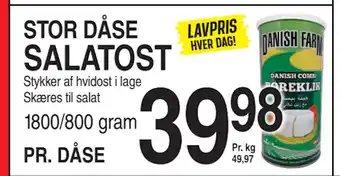 ABC Lavpris SALATOST tilbud
