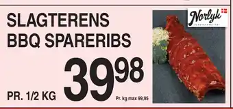 ABC Lavpris SLAGTERENS BBQ SPARERIBS tilbud
