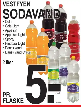 ABC Lavpris SODAVAND tilbud