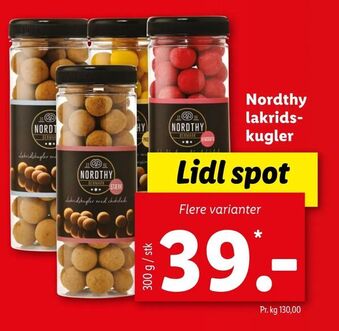 Nordthy lakridskugler