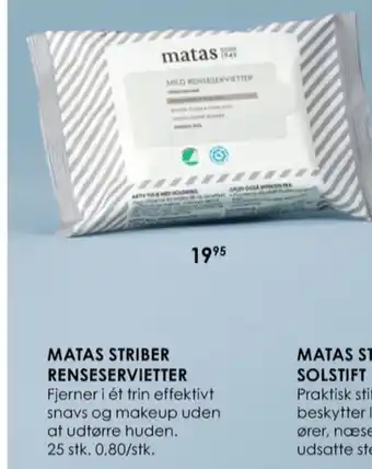 Matas Renseservietter tilbud