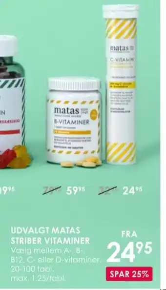 Matas Vitaminer tilbud