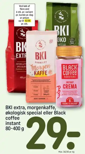 REMA 1000 Instant Kaffe tilbud