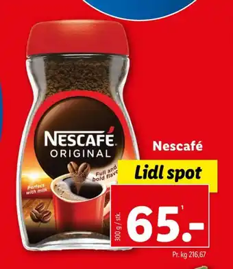 Lidl Instant Kaffe tilbud
