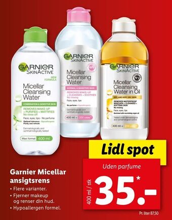 Garnier Micellar ansigtsrens