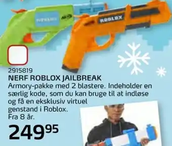 Legekæden Nerf Roblox Jailbreak tilbud