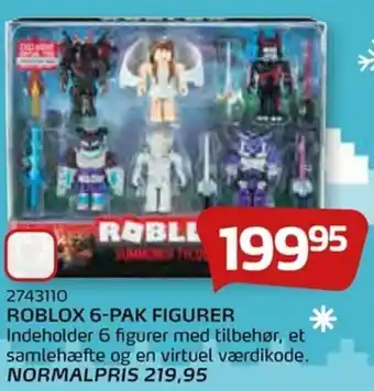 Legekæden Roblox 6-Pak Figurer tilbud