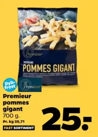Netto Premieur pommes gigant tilbud
