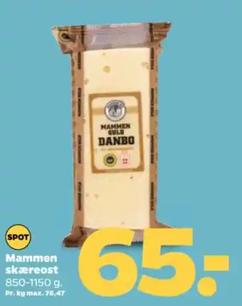 Netto Mammen skæreost tilbud