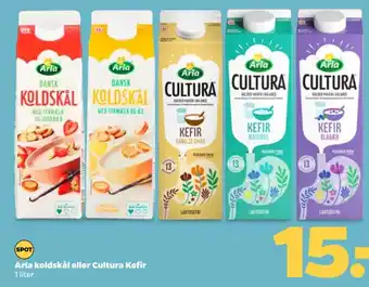 Netto Arla koldskål eller Cultura Kefir tilbud