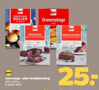 Netto Amo kage- eller brødblanding tilbud