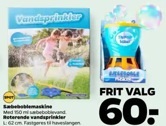 Sæbeboblemaskine