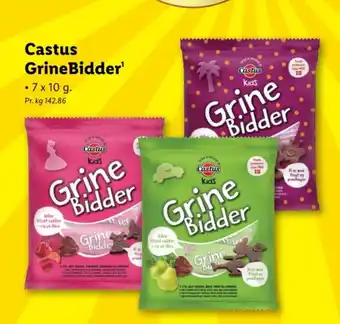 Lidl Castus GrineBidder' tilbud
