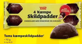 Lidl Toms kæmpeskildpadder' tilbud