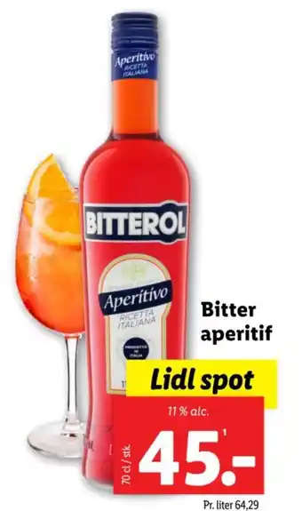 Bitter aperitif
