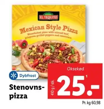 Lidl Stenovns- pizza tilbud