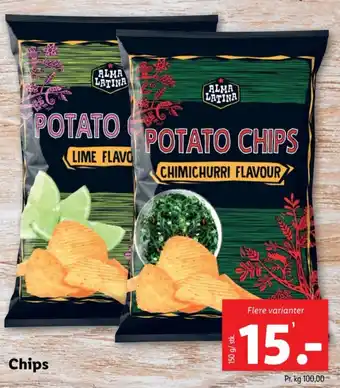 Lidl Chips tilbud