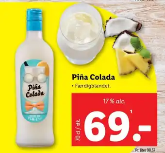 Lidl Piña Colada ⚫ Færdigblandet. tilbud
