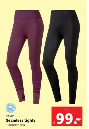 Lidl Seamless tights tilbud